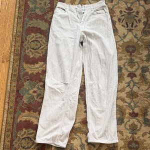 BDG Women’s Corduroy Pants in Cream Size 26